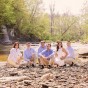 creek family portrait by portrait pretty photography