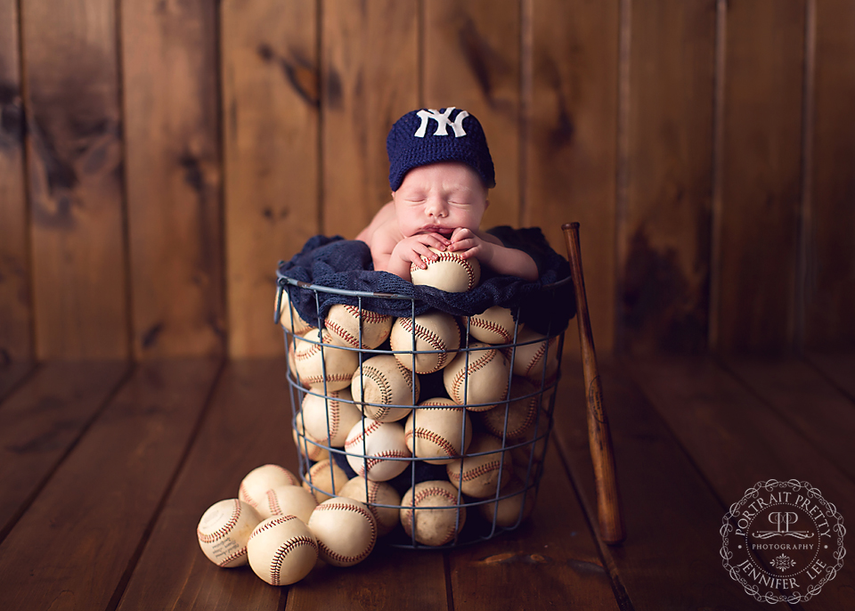 buffalo baby photography baseball