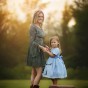 mommy and me sunset session portrait pretty photography