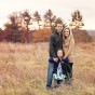 wny family photography tall golden grass