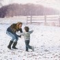 east aurora winter family portraits