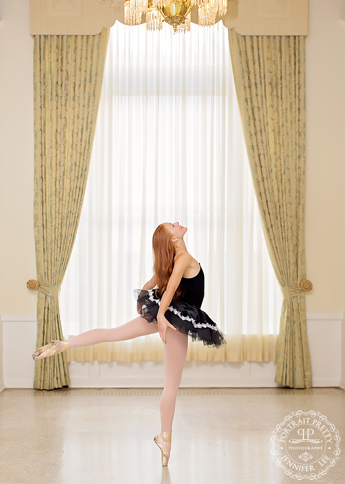 senior portraits ballet ballroom buffalo