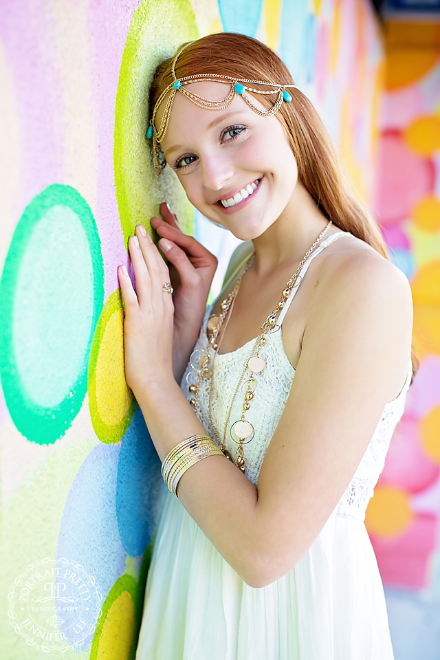 senior portraits bubble urban wall buffalo