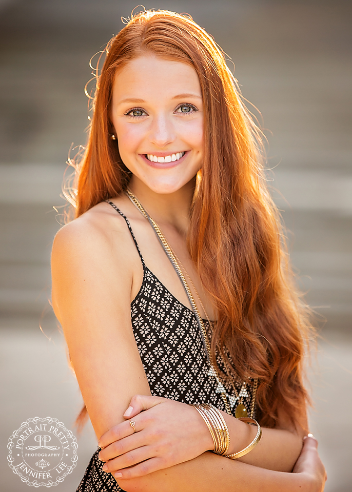 senior portraits deleware park steps