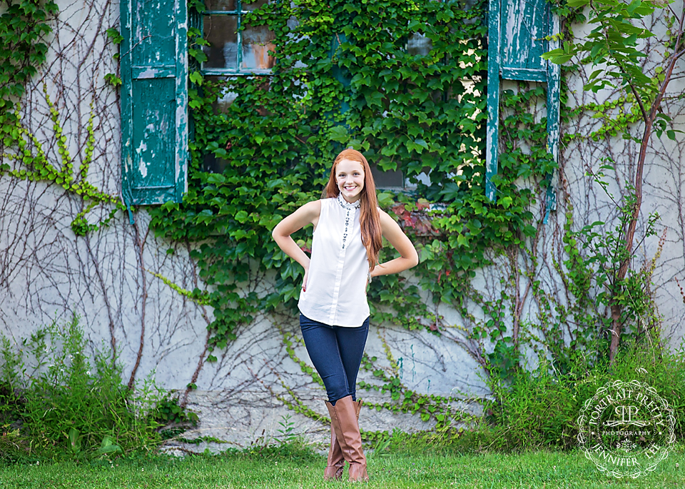 senior portraits knox farm east aurora