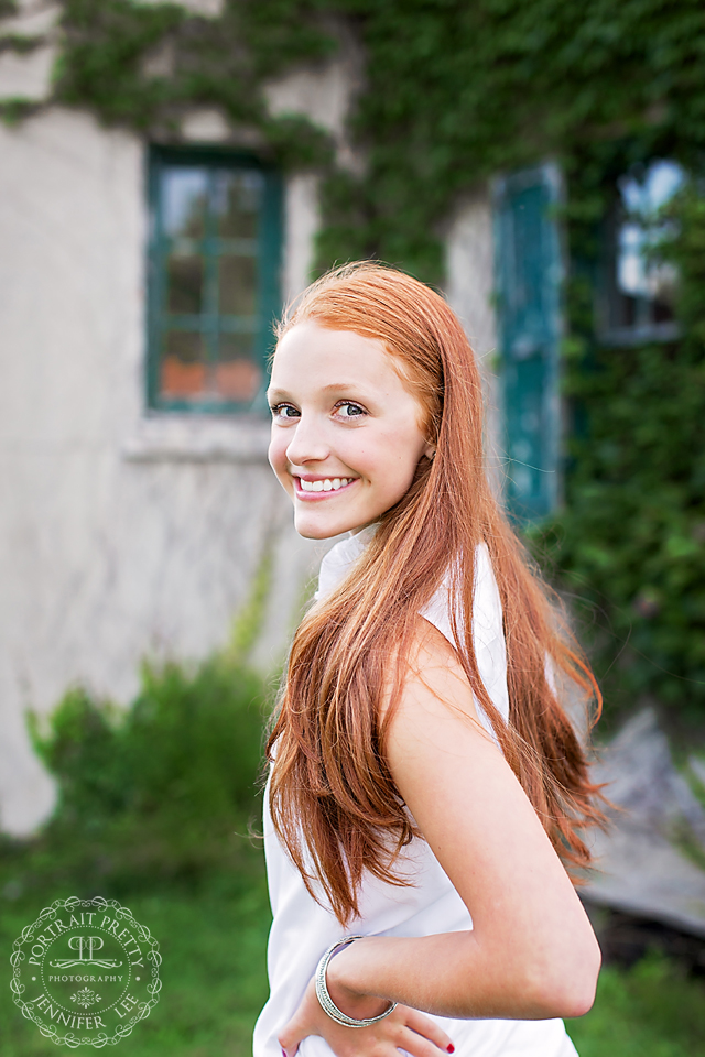 senior portraits knox farm horse stables