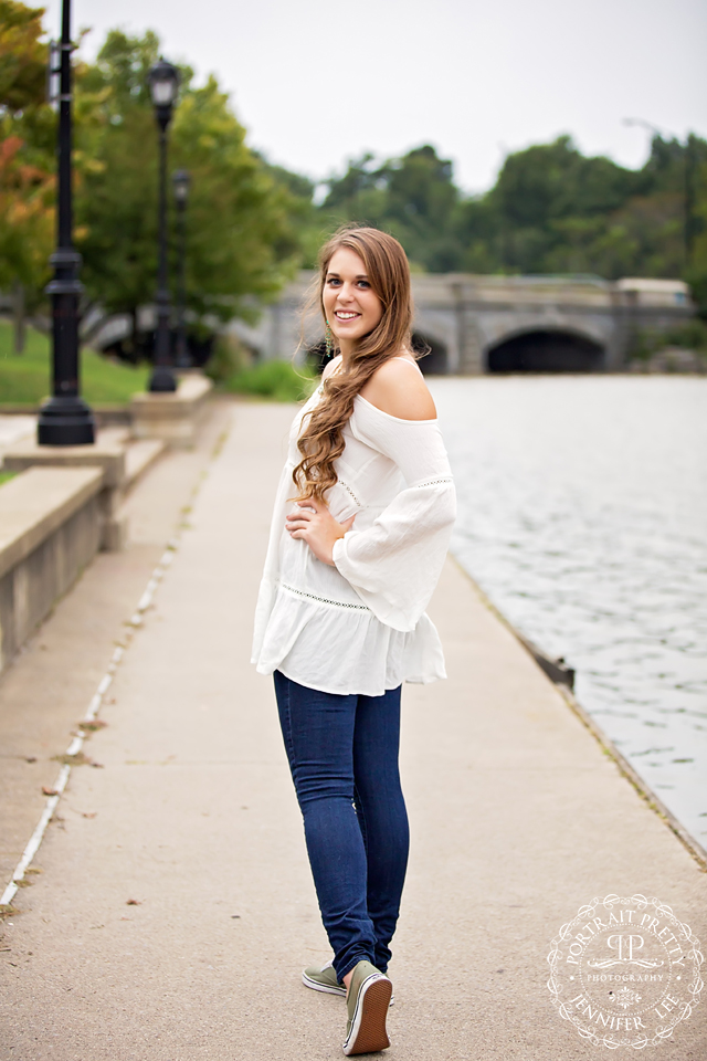 deleware park senior portraits frontier high school