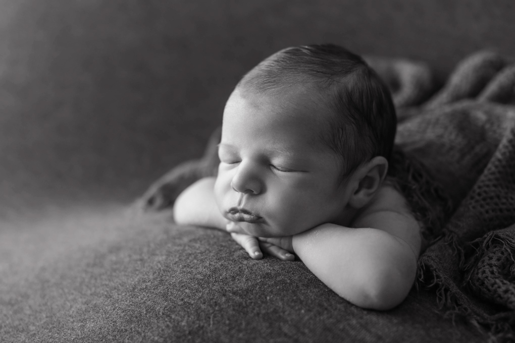 Newborn Baby Boy Portrait Session WNY Newborn Photography