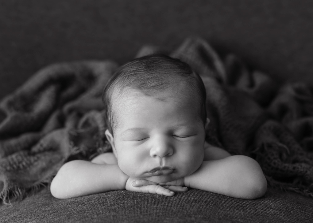 Newborn Baby Boy Portrait Session Buffalo NY Newborn Photography
